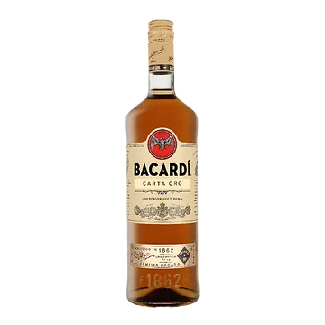 Bacardi Carta Oro 1 liter 37.5%